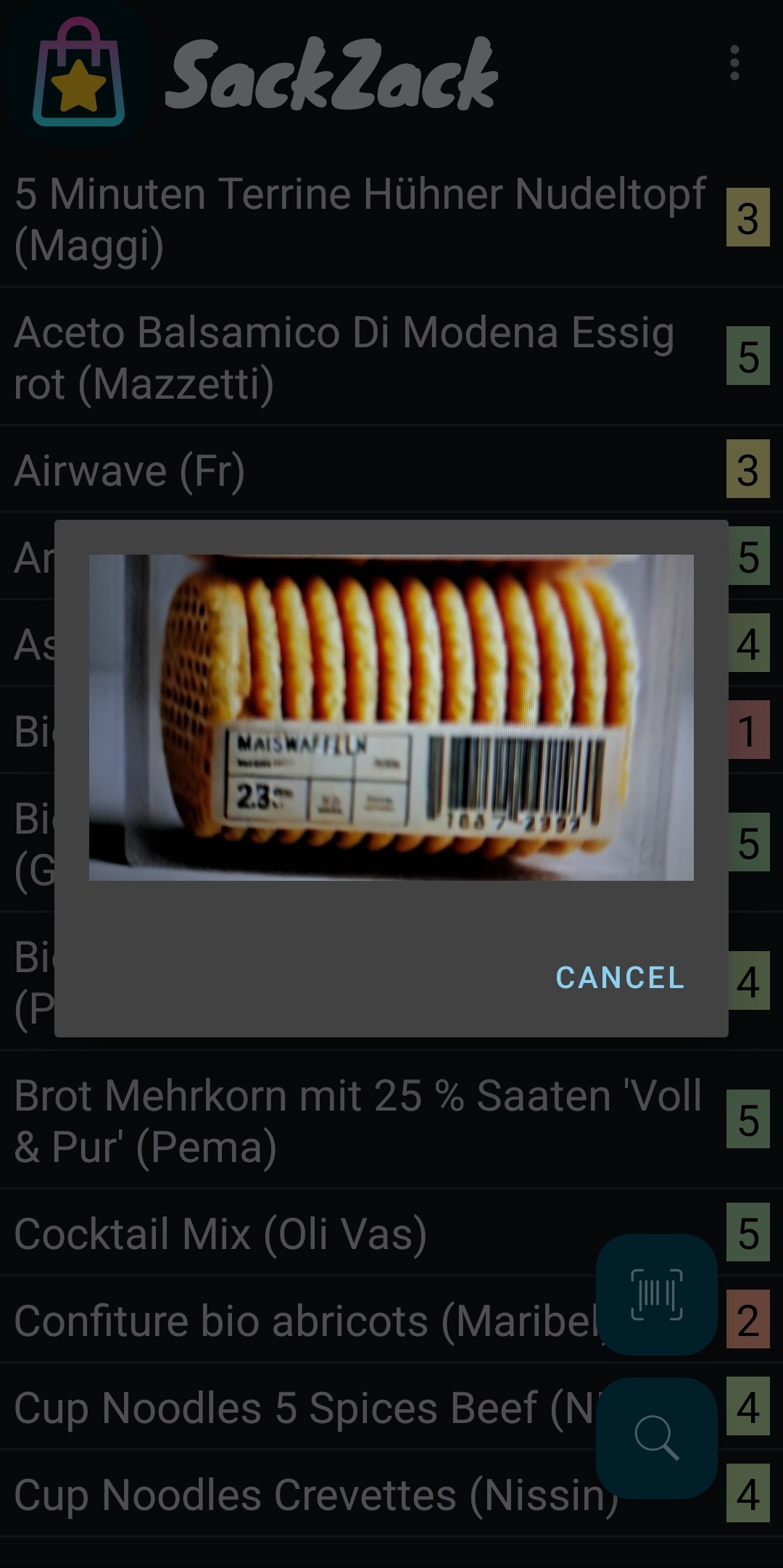 Scan Barcodes